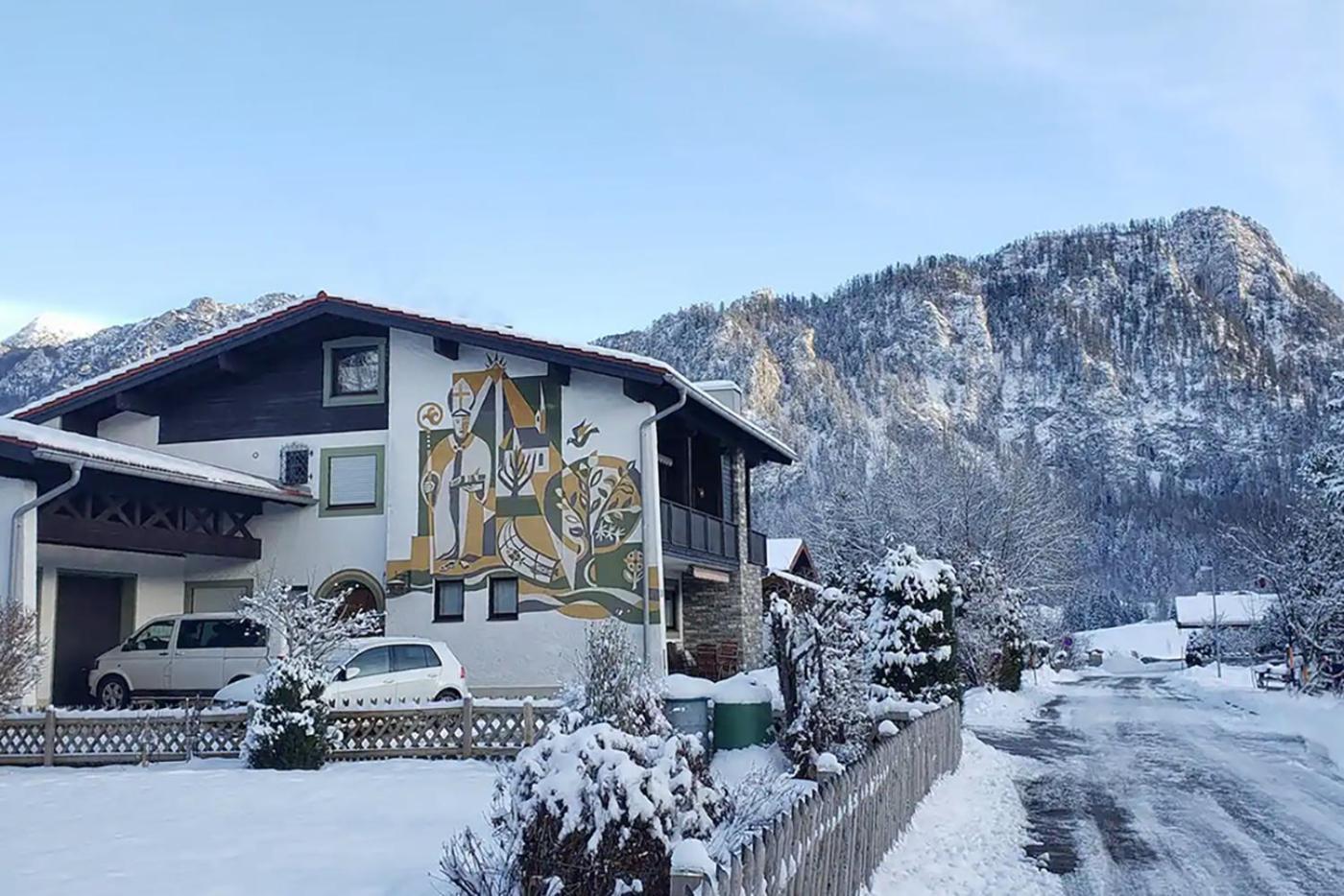 Gemuetliche Ferienwohnung Mit Terrasse Und Bergblick Inzell Esterno foto